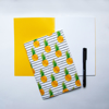 Stripy Pineapple notebook | Available at Dessi-Designs.com