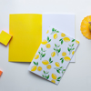 Yellow Inside Cover Lemon Notebook | Available at Dessi-Designs.com