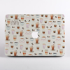 White Coffee MacBook Case Front  | Available at Dessi-Designs.com