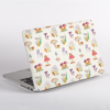 Mushrooms Pattern MacBook Cover side  | Available at Dessi-Designs.com