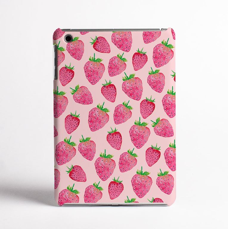 Strawberries Tablet Case -front