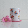 Sugar Skulls Microwavable Coffee Cup | Available at Dessi-Designs.com