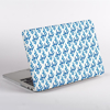 Blue China Porcelain Pattern MacBook Shell  Side  | Available at Dessi-Designs.com