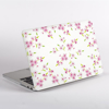 White Cherry Blossom Pattern Macbook case side  | Available at Dessi-Designs.com