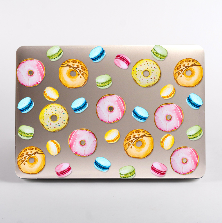 Sweets Crystal Clear MacBook Air Case | Available at Dessi-Designs.com