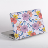 Purple Florals MacBook Case Side | Available at www.dessi-designs.com