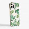 Clear Tropical Leaves Slimline Snap Phone Case Side | Available at Dessi-Designs.com
