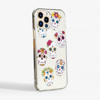 Day of the Dead Clear Slimline Phone Case Side | Available at Dessi-Designs.com