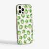 Brussels Sprouts Clear Slimline Phone Case side | Available at Dessi-Designs.com