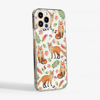 Foxes Clear Snap On Phone Case | Available at Dessi-Designs.com