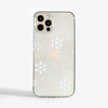 Small Snowflakes Slimline Phone Case Front | Available at Dessi-Designs.com
