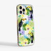 Toucan Birds Clear  Phone Case Side | Available at www.dessi-designs.com