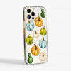 Watercolour Pumpkins clear phone case  | available at www.dessi-designs.com