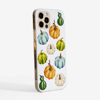  Watercolour pumpkins phone cover Side- Available at www.dessi-designs.com