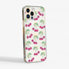 Cherries Slim Plastic Phone Case Side - www.dessi-designs.com