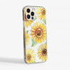 Sunflowers Clear Phone Case Side | Available at www.dessi-designs.com