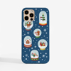 Christmas Snow Globes Phone Case. Available at www.dessi-designs.com