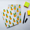 Set of 2 Tropical Pineapple Notebooks | Available at Dessi-Designs.com