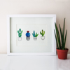 Picture of Watercolour Cactus Wall Print