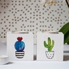 Picture of Cacti - Wooden Tealight  Holder