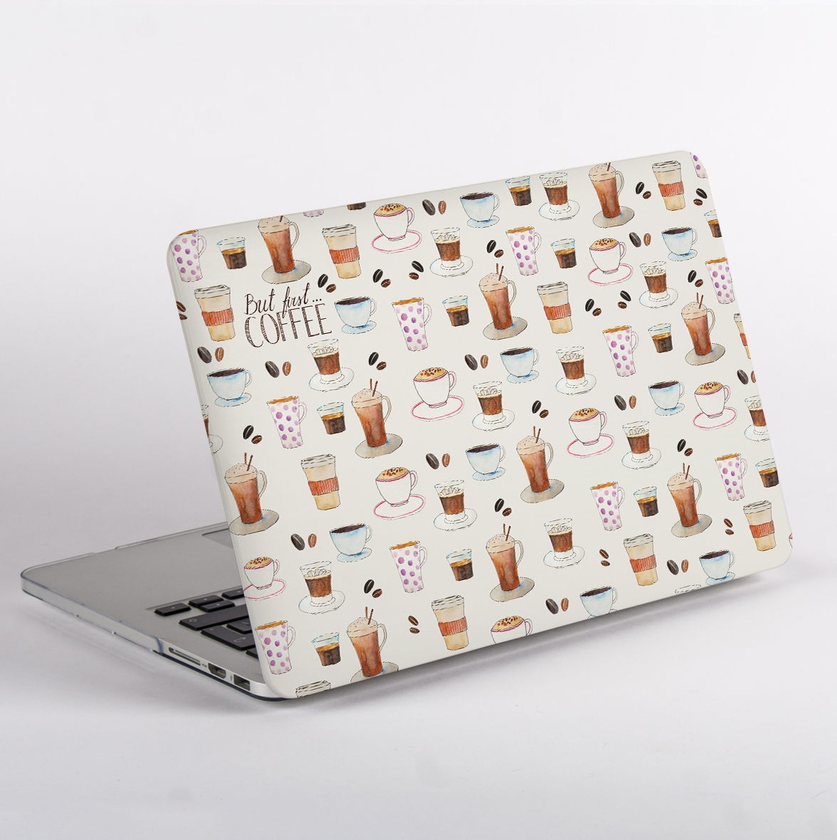 But First Coffee Designer MacBook Case | Dessi Designs. Dessi Designs