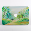 Watercolour Forest MacBook Case Front | Available at Dessi-Designs.com