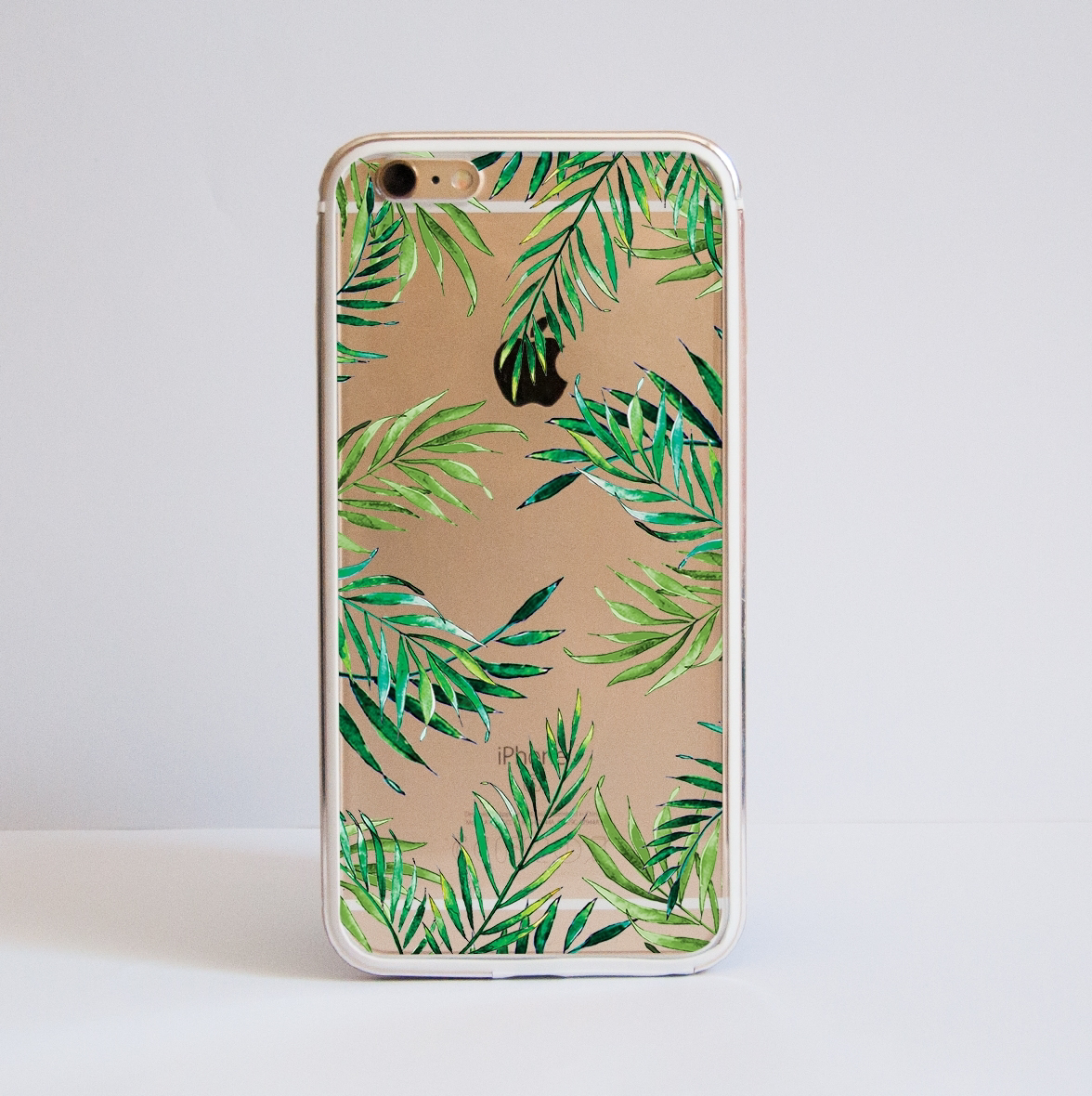 Clear Tropical Leaves Bumper, Impact and Slimline Phone ...