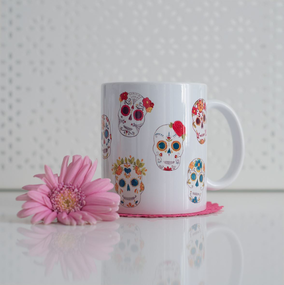 Sugar Skull 11oz Coffee Mug