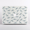 Dragonflies pattern White MacBook Case Front  | Available at Dessi-Designs.com