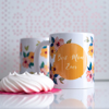 Best Mom Ever Floral Mug | Available at www.Dessi-designs.com