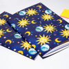 Blue Vintage Celestial A5 Notebook - www.Dessi-Designs.com