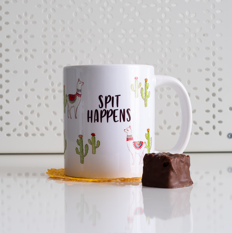  Spit Happens Coffee Mug - www.Dessi-Designs.com