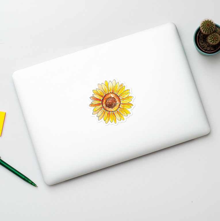 Sunflowers Stickers  | Available at www.dessi-designs.com