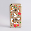 Christmas Cats Phone Case by Dessi Designs. 