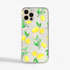 Clear Lemons Slimline Phone Case Front | Available at Dessi-Designs.com