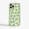 Brussels Sprouts Clear Slimline Phone Case Front | Available at Dessi-Designs.com