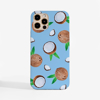 Blue Coconut Phone Case | Available at Dessi-Designs.com