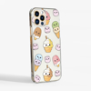 Cute Ice Cream Slimline Phone Case Side View| Available at www.dessi-designs.com