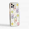 Cute Sea Creatures Clear Phone Case Side | Available at www.dessi-designs.com