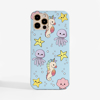 Cute Sea Creatures Phone Case | Available at www.dessi-designs.com