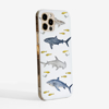 Sharks  Phone Case Side. Available at www.dessi-designs.com