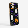 Cute Halloween Ghost Phone Case Side View. Available at www.Dessi-designs.com