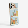 Winter Town phone case. Available at www.Dessi-designs.com