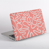 Abstract Lines MacBook Case in Pink No Logo. Available at www.dessi-degins.com