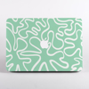 Abstract Lines MacBook Case in Mint. Available at www.dessi-degins.com