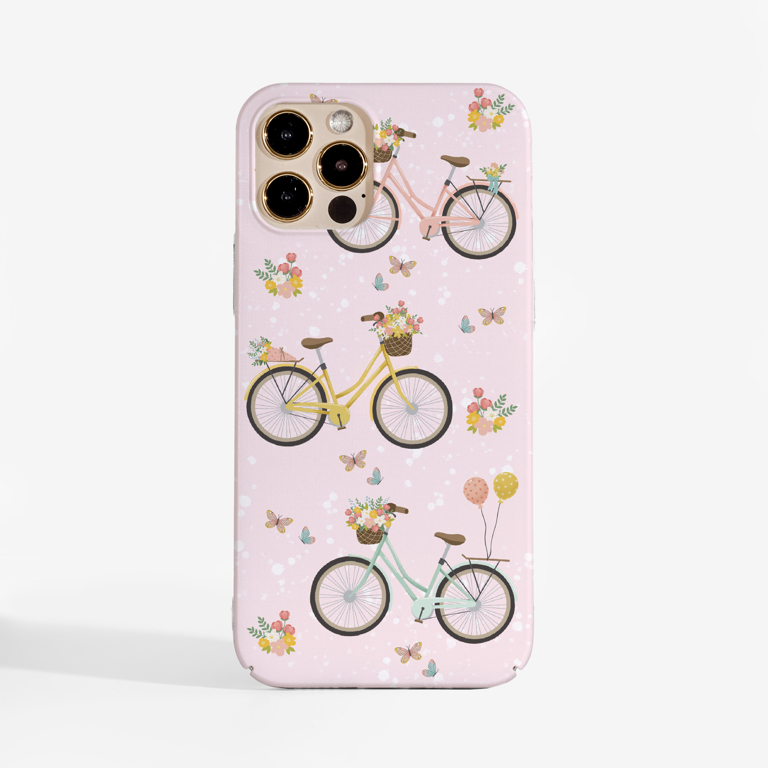 Spring Bikes Phone Case. Available at www.dessi-designs.com