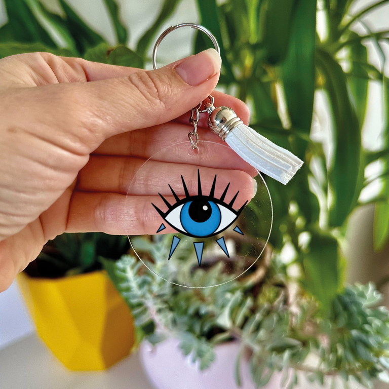 Picture of Evil Eye Keyring