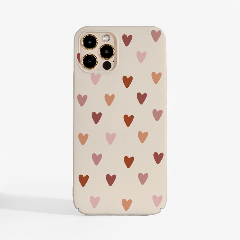 Pastel Hearts Phone Case 