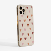 Pastel Hearts Phone Case  Side View